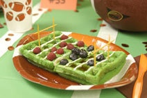 Football Field Waffles