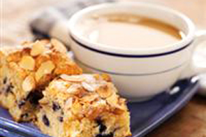Blueberry and White Chocolate Chip Coffee Cake