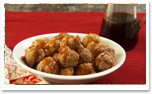 Apple Fritters with Spiced Syrup